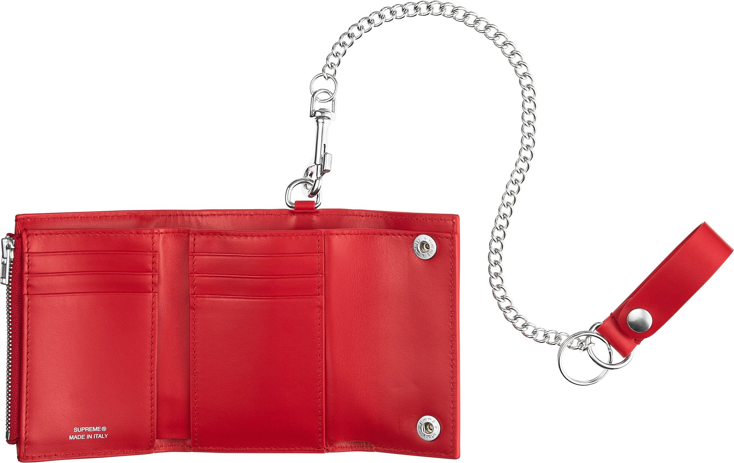 Leather Chain Wallet view 4